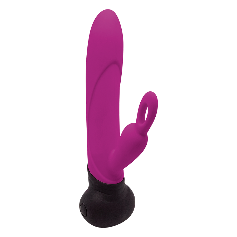 Vibrador Doble Estimulación Mini Bonnie & Clyde Purple